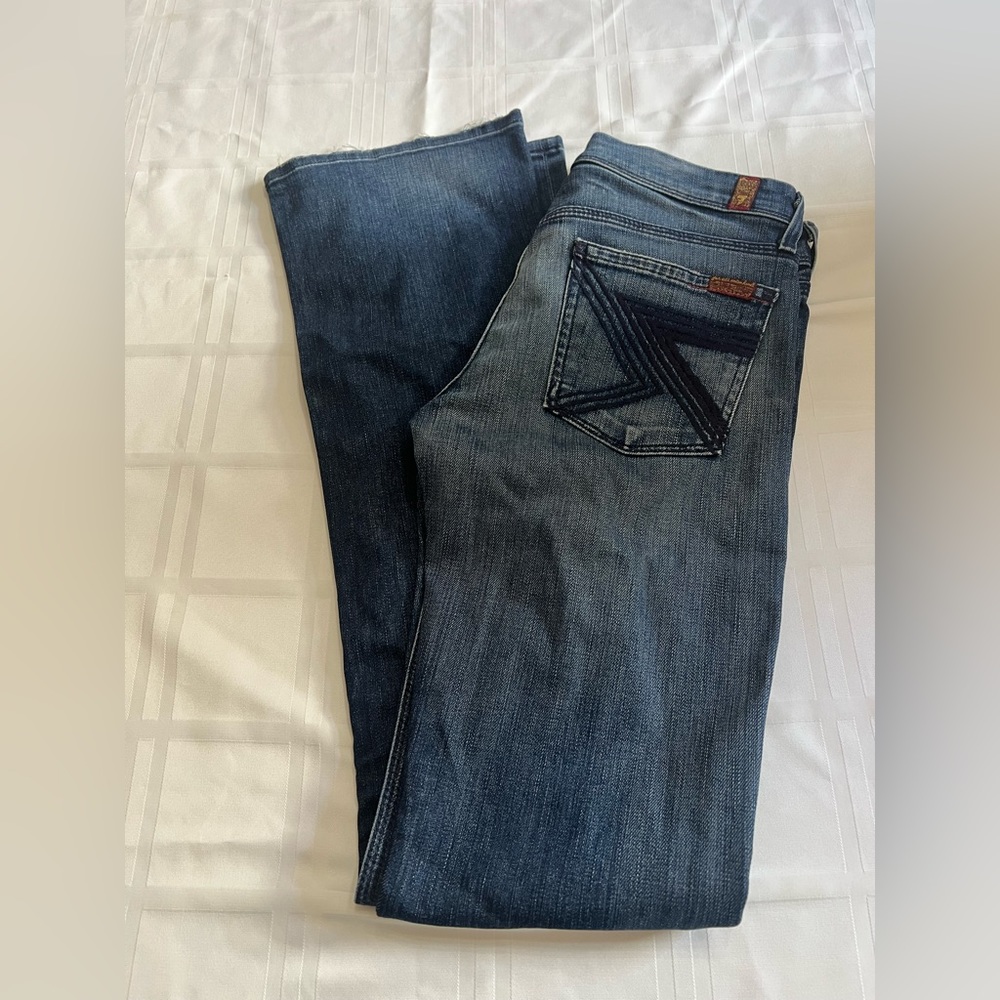 7 For All Mankind Bootcut, Size 27